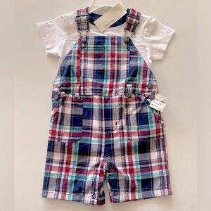 Greendog Boys Deep Navy 2 Piece Overall Set